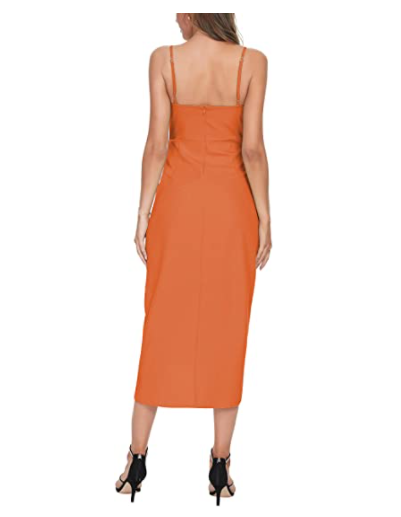 Womens Sexy Backless Maxi Dress Sleeveless Spaghetti Straps Cocktail Dress XL