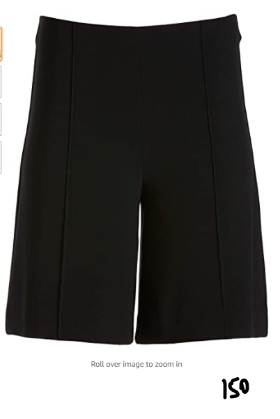 Beyond Travel Plus Size Wide-Leg Short (Jet Black, 2X)