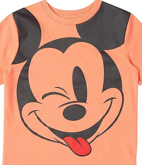 Amazon Essentials Disney Boys and Toddlers' Outfit Sets Mickey Jumble Large