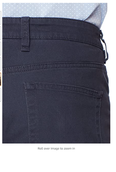 Goodthreads Men's Slim-fit 5-Pocket Comfort Stretch Chino Pant Navy 31Wx32L