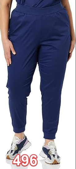 Amazon Essentials Women's Slim Fit Jogger Scrub Pant Navy Large
