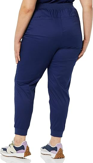 Amazon Essentials Women's Slim Fit Jogger Scrub Pant Navy Large