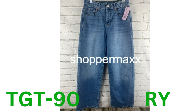 Women's Super-High Rise Wide Leg Baggy Jeans - Wild Fable, BLUE, 4/31.5