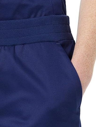 Amazon Essentials Women's Slim Fit Jogger Scrub Pant Navy Large