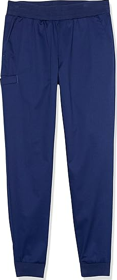 Amazon Essentials Women's Slim Fit Jogger Scrub Pant Navy Large