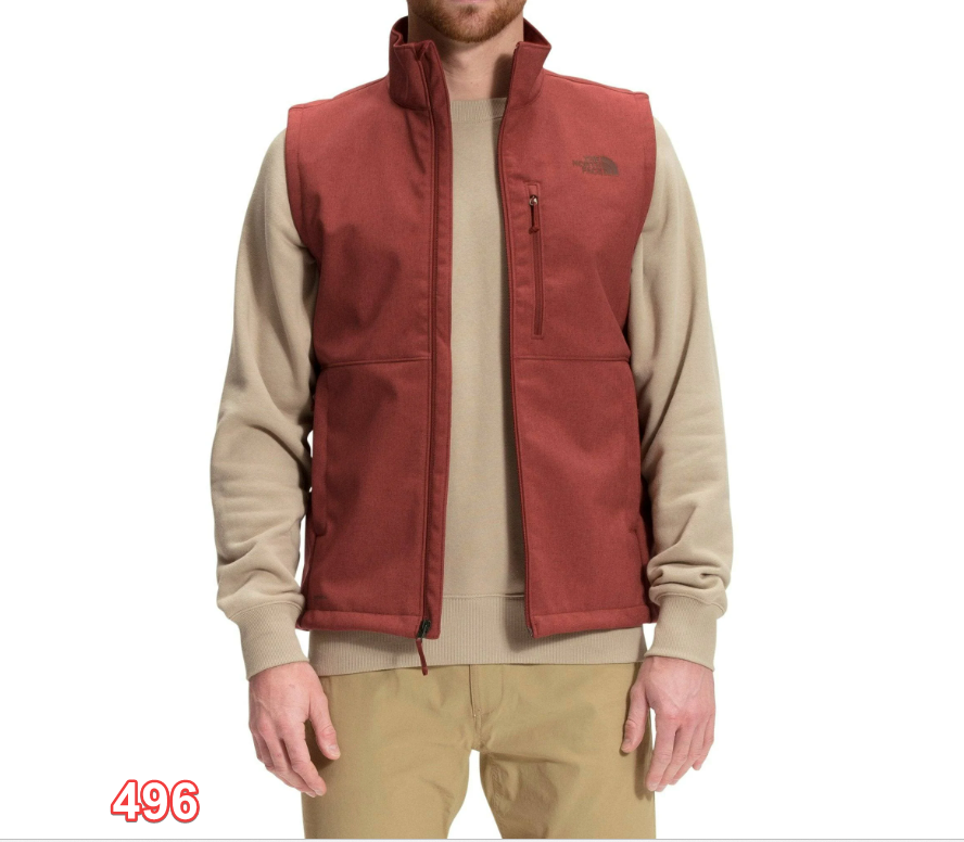 THE NORTH FACE Apex Bionic Mens Vest Brick Red Rust Small