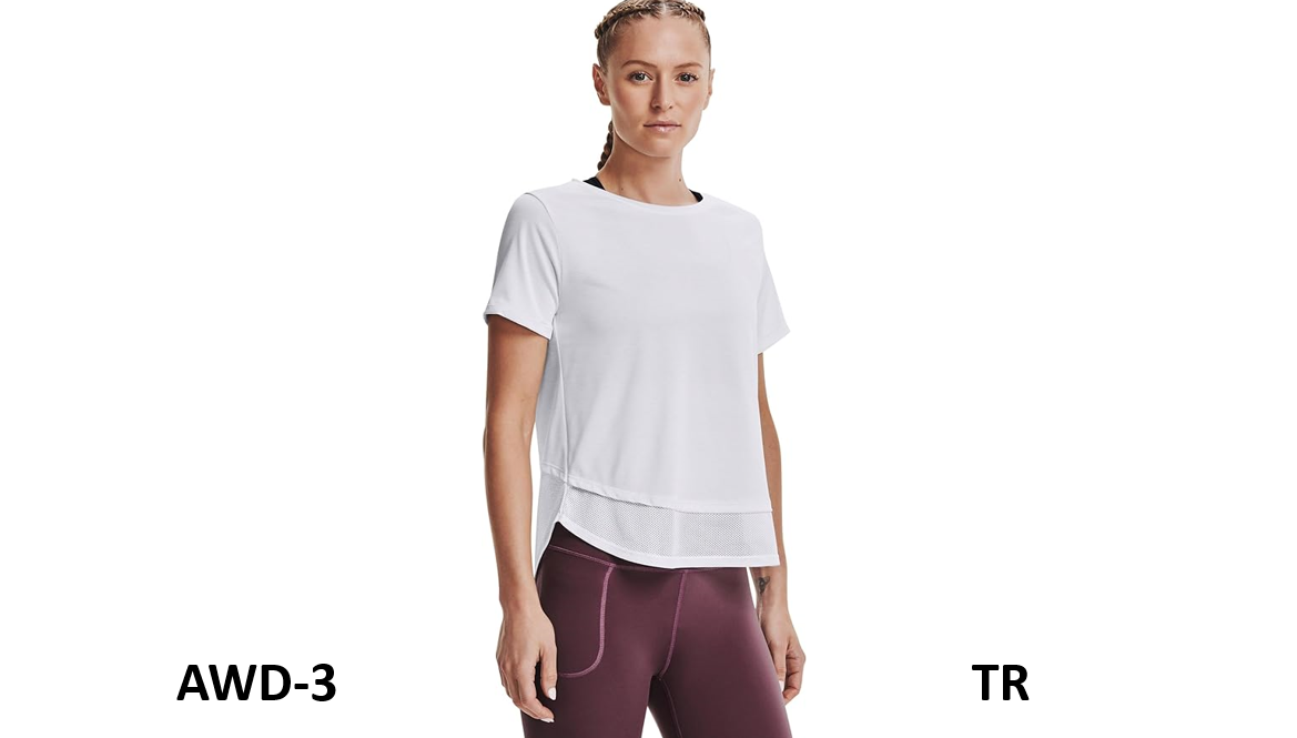 Under Armour Women's Tech Vent Women's Short Sleeve, White-Black, X-Small