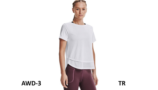 Under Armour Women's Tech Vent Women's Short Sleeve, White-Black, X-Small