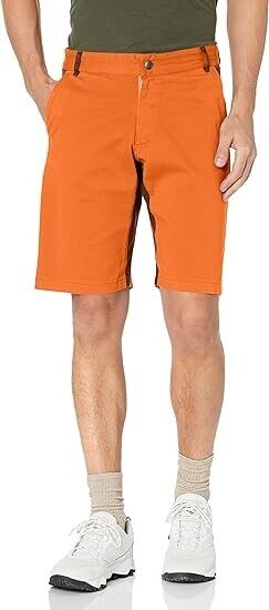 Charko Designs Men's Apalache Athletic Short Pants for Climbing, Orange, Size M
