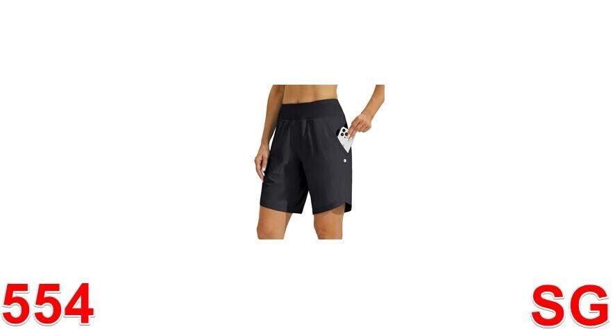 Willit Women's 5" Quick Dry Swim Board Shorts UPF 50+ High Waisted Trunks, 8
