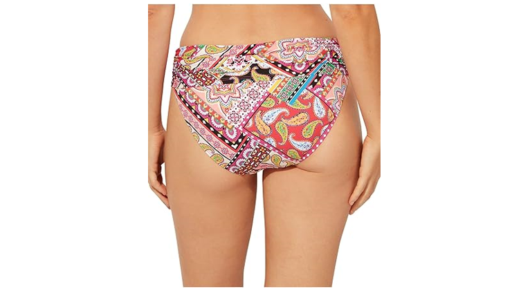 Bleu Rod Beattie Women's Swimwear High-Waisted Bikini Bottom Hipster, Pink, 8