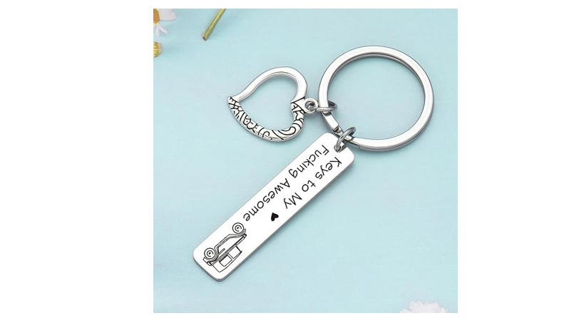 DZOSW Vintage Car Gifts For Vintage Car Owner Keychain Vintage Car Lover