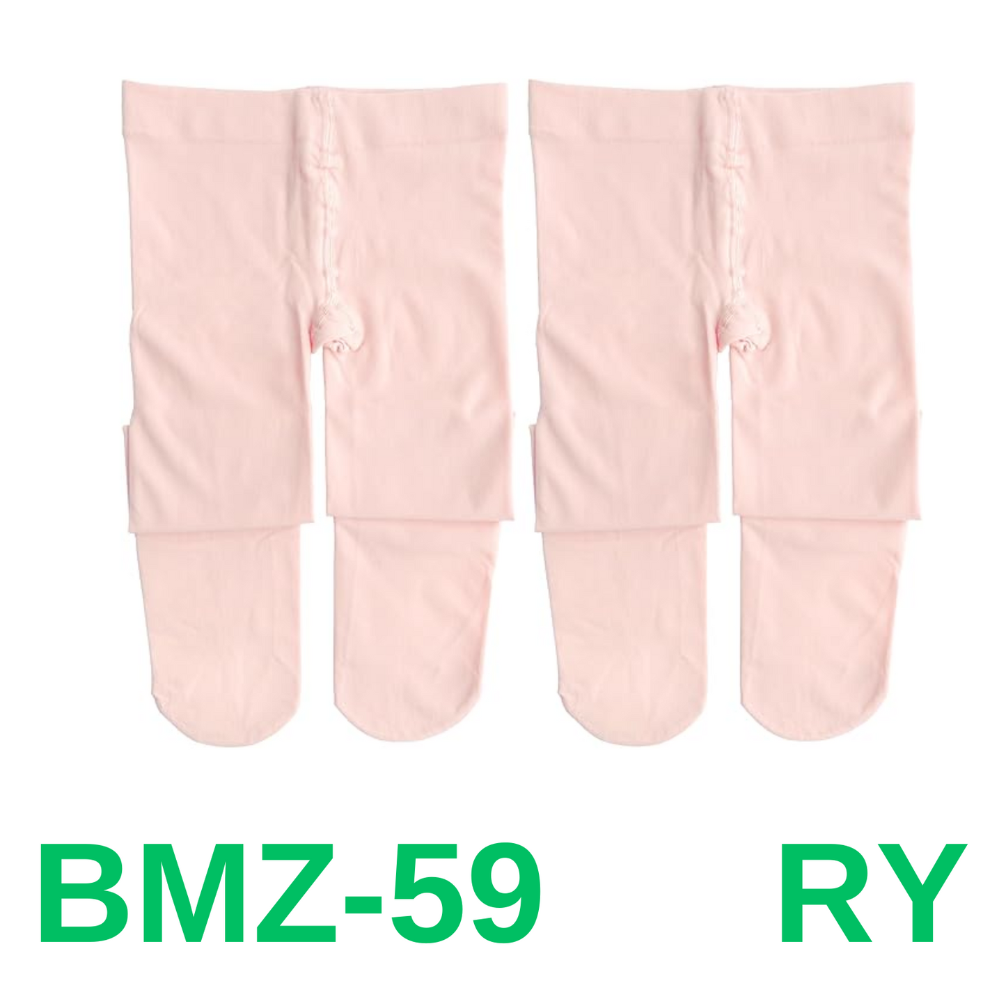 Dancina Footed Dance Tights Modest Thick Opaque Nylon Plus Size Teenagers, L