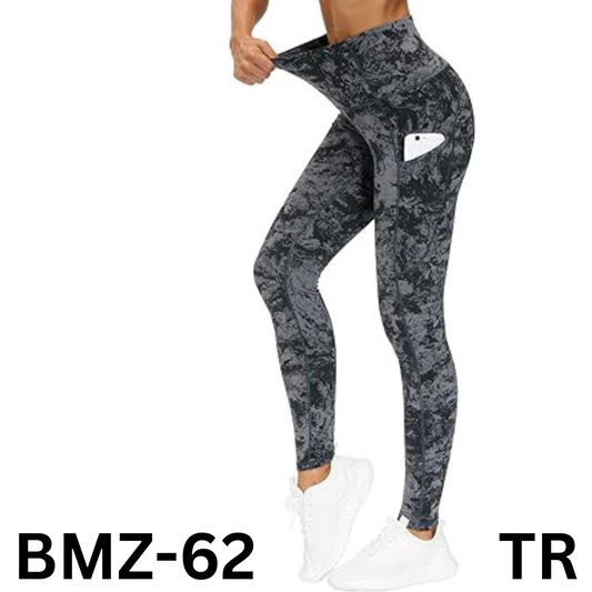 THE GYM PEOPLE Thick High Waist Yoga Pants with Pockets,Tummy Control Legging XL
