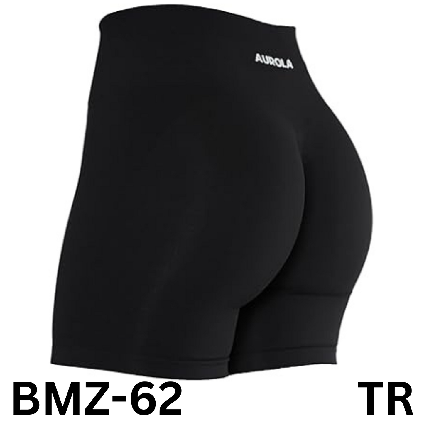 AUROLA Intensify Workout Shorts for Women Seamless Scrunch Gym Yoga Shorts, L