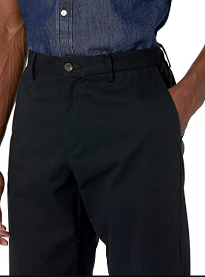 Amazon Essentials Mens Classic-Fit Wrinkle-Resistant Flat-Front Chino Pant 42x37