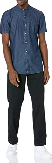 Amazon Essentials Mens Classic-Fit Wrinkle-Resistant Flat-Front Chino Pant 42x37