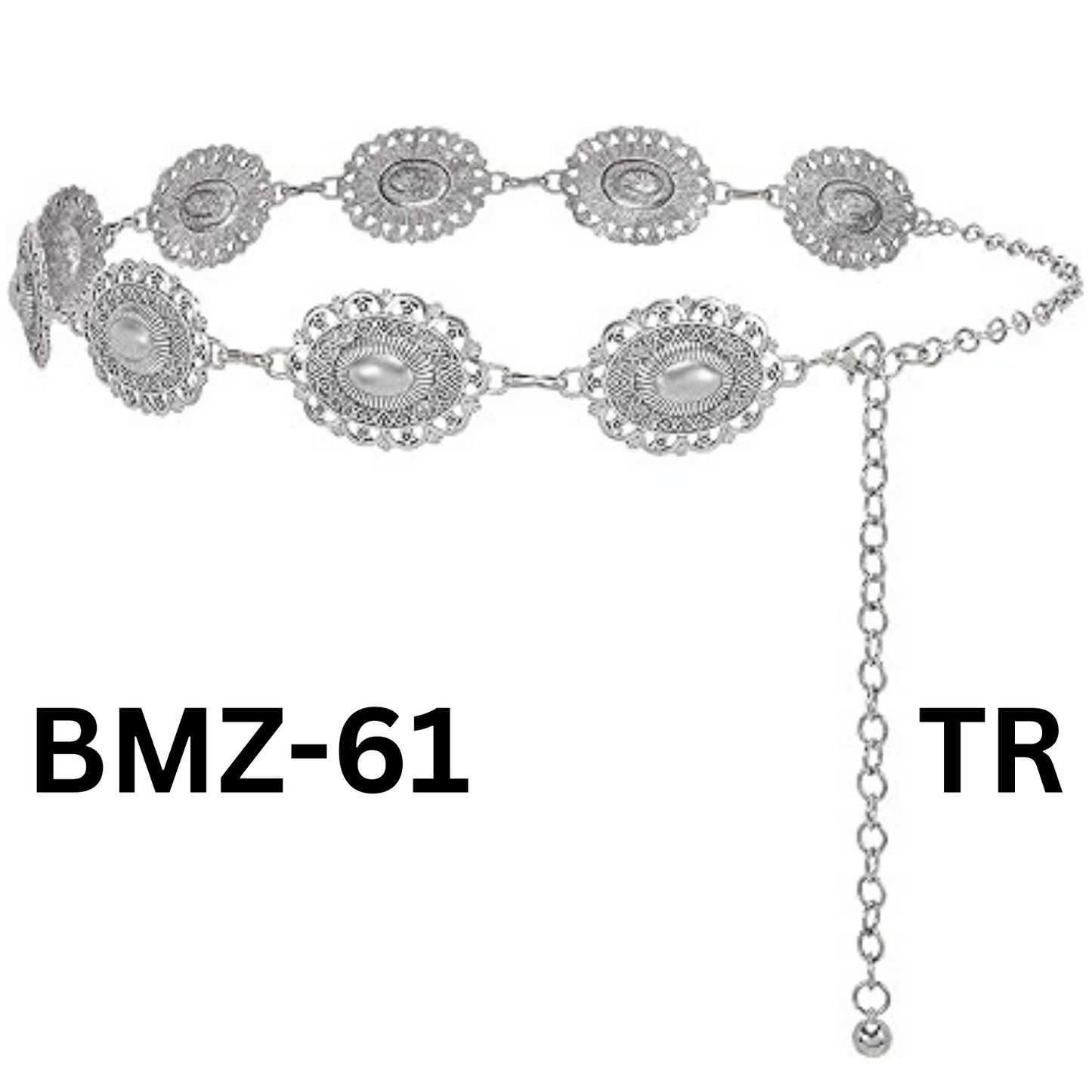 XZQTIVE Women Boho Chain Belt For Dresses Jeans Western Cowgirl Waist Links Belt