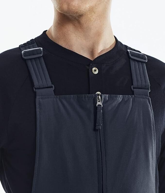 TSLA Men's Winter Snow Bibs, Waterproof Insulated Snowboard Overalls, XXL Blue