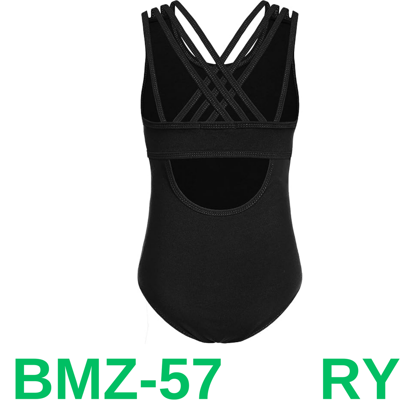 Arshiner Girls Ballet Leotards Dance Gymnastic Outfits Crisscross Straps, 9-10