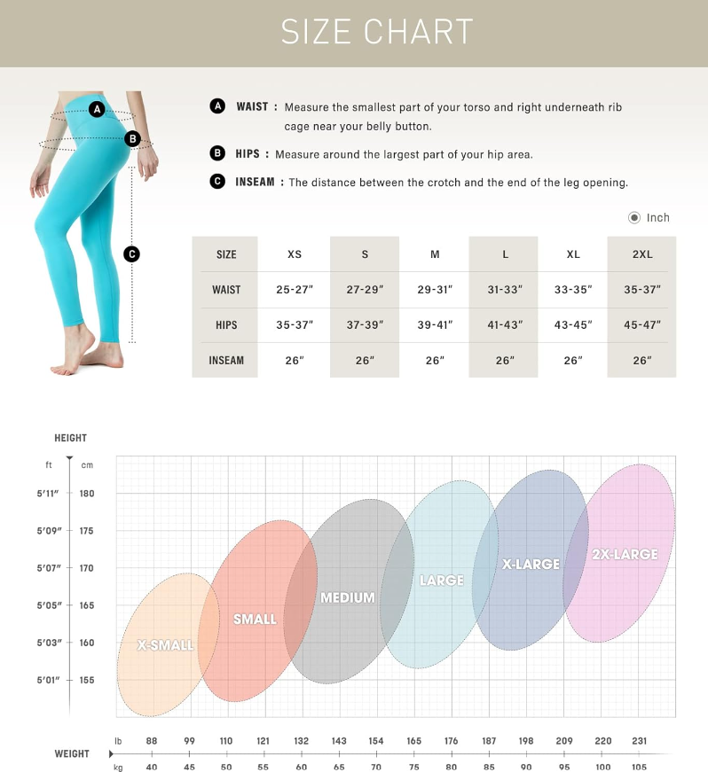 TSLA Women High Waist Yoga Pants with Pockets, Tummy Control Yoga Capris Red M