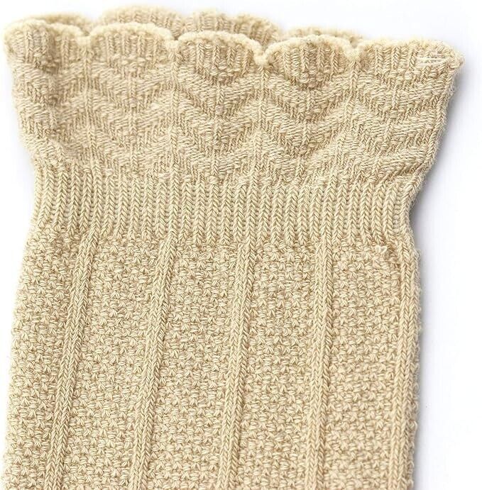 Bestjybt Baby Girls Boys Knee High Cotton Newborn Infants Toddlers Socks, 3-12M