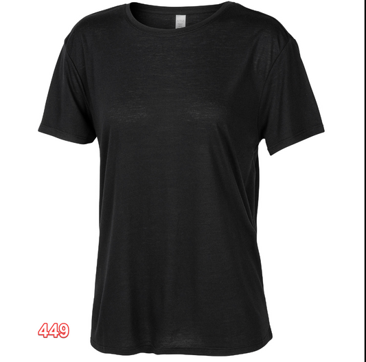 Activ8 Women's Recharge T-Shirt Black Medium