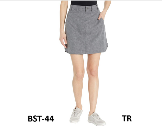 Aventura Women's Lakota Skater Skirt, Charcoal, 4 Women Skirt