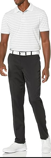 Amazon Essentials Men's Slim-Fit Stretch Golf Pant Black 32WX30L