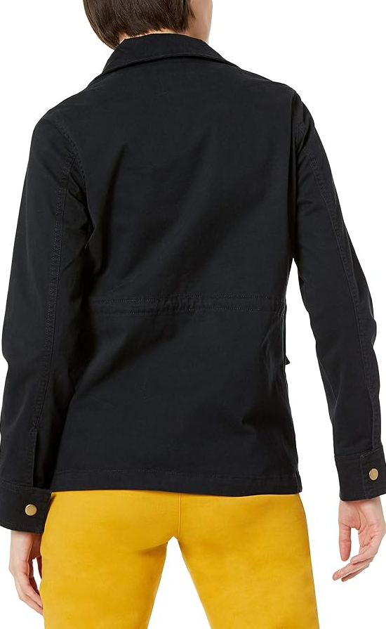Amazon Essentials Women's Utility Jacket Black Small