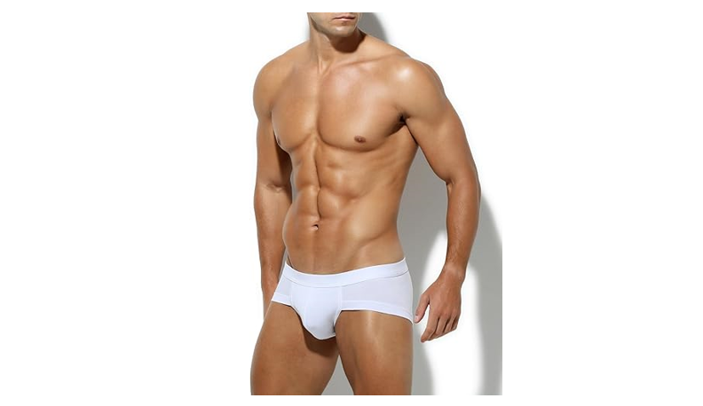 Arjen Kroos Men's Sexy Briefs Underwear, 3 Pack Modal Breathable Boxer, M