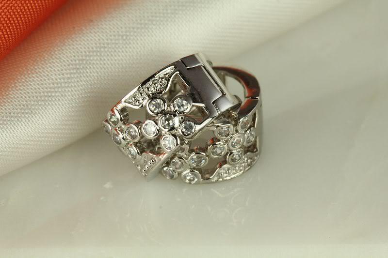 925 STERLING SILVER CZ ROUND FLOWER HUGGIE HINGED HOOP CZ EARRINGS ~ MH63~