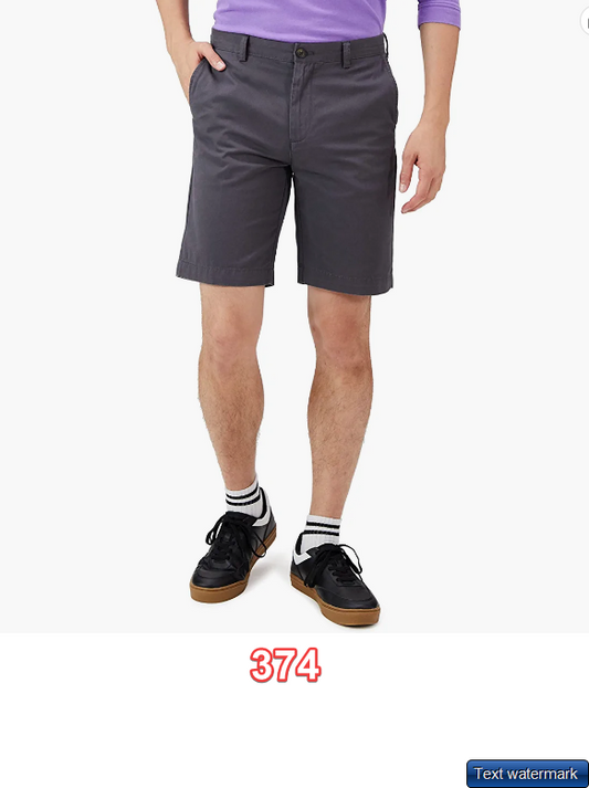 Essentials Men's Slim-Fit 9" Short, Grey, 32