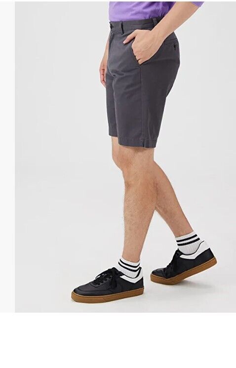 Essentials Men's Slim-Fit 9" Short, Grey, 32