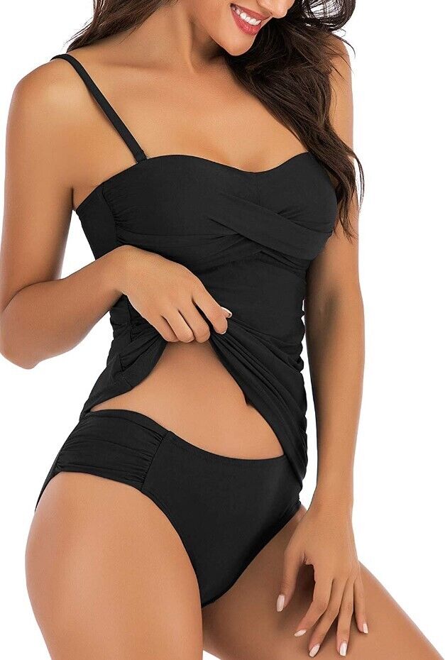 BIKINX Tankini Bathing Suits for Women Swimsuit Best Tummy Control Swimwear XL