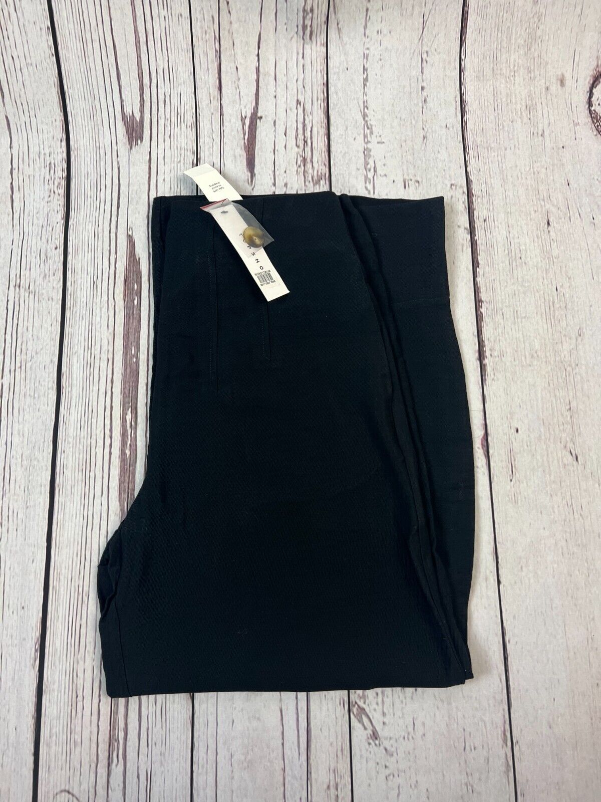 TOPSHOP WIDE LEG Black TROUSERS Size 6 MSRP $55