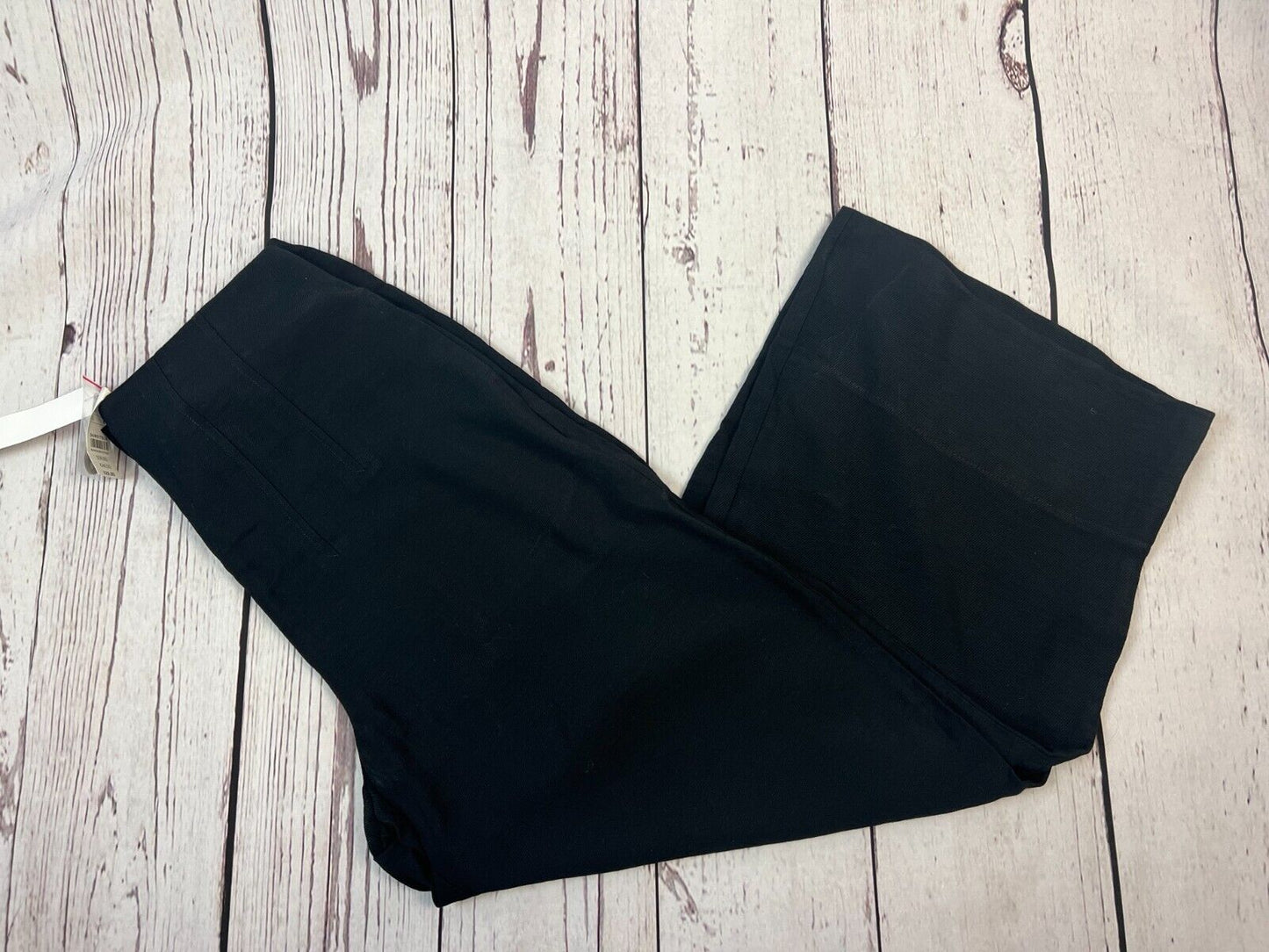 TOPSHOP WIDE LEG Black TROUSERS Size 6 MSRP $55
