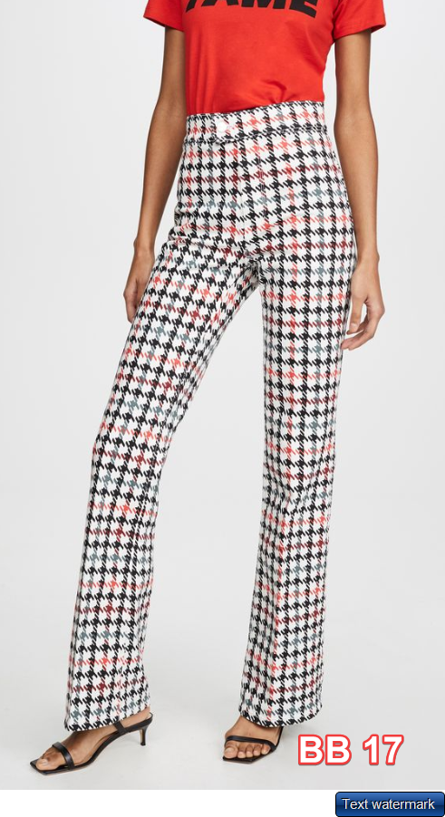BLDWN NWT Fab Piper Graphic Houndstooth Jeans 31 Multicolor Pristine Retail=$258