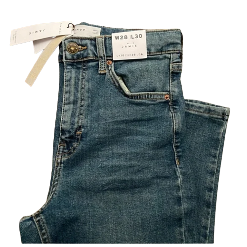 Topshop ripped jeans size 28 W28L30 Jamie style