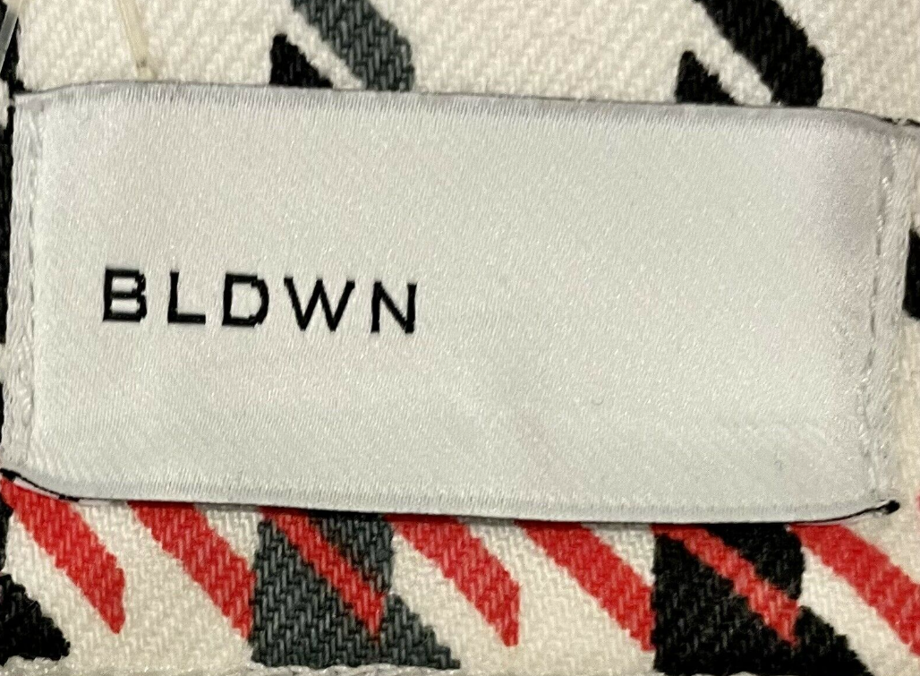 BLDWN NWT Fab Piper Graphic Houndstooth Jeans 31 Multicolor Pristine Retail=$258