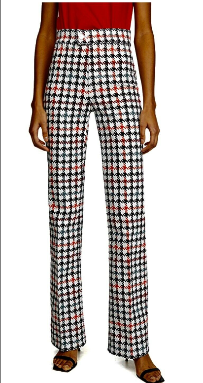 BLDWN NWT Fab Piper Graphic Houndstooth Jeans 31 Multicolor Pristine Retail=$258