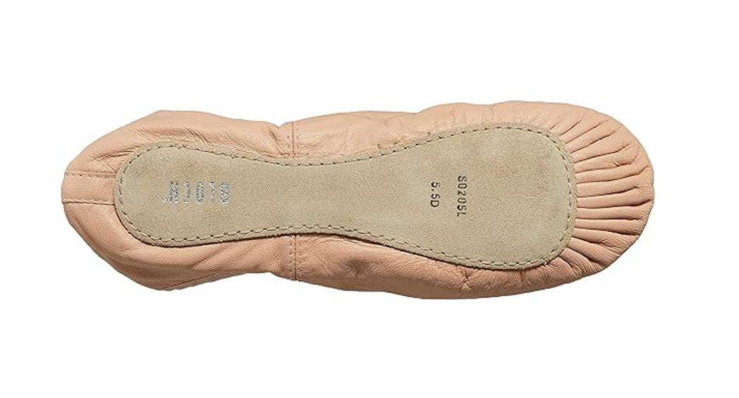 Bloch Women's Dansoft Full Sole Leather Ballet Slipper/Shoe, Pink, 3.5 X-Narrow
