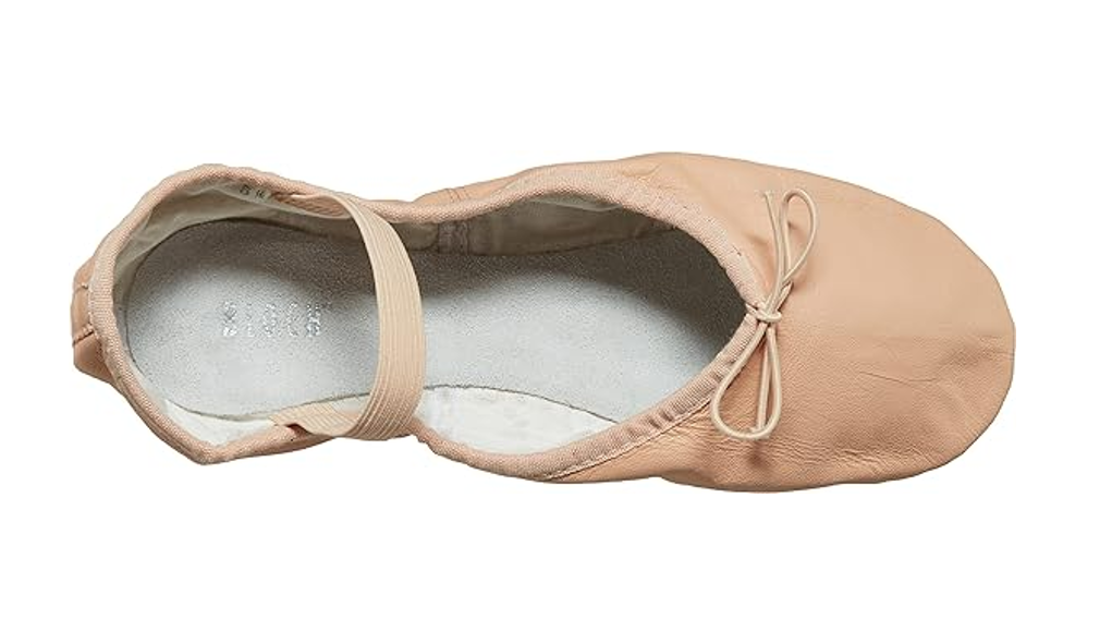 Bloch Women's Dansoft Full Sole Leather Ballet Slipper/Shoe, Pink, 3.5 X-Narrow