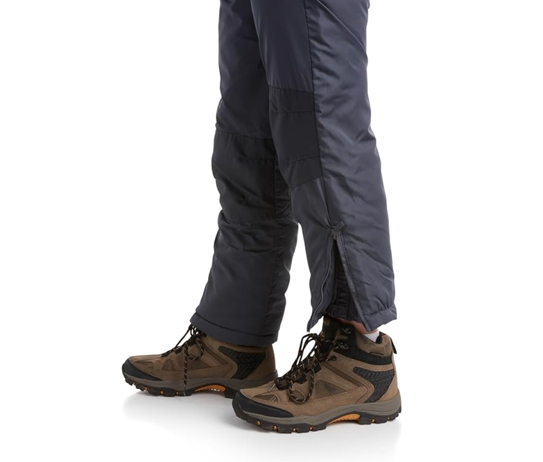 Cherokee Kids’ Snow Bib-Boys and Girls Insulated Ski Pants Overalls (4-18), Gray