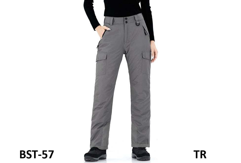 WULFUL Women Insulated Ski Waterproof Winter Snowboarding Skiing Cargo Pants XXL