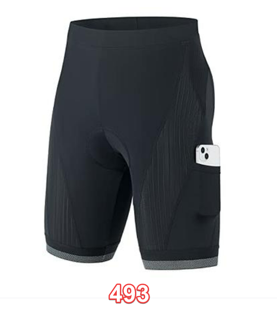 beroy Cycling Shorts Men Padded Spin Biker Shorts Padding Compression Biking 3XL