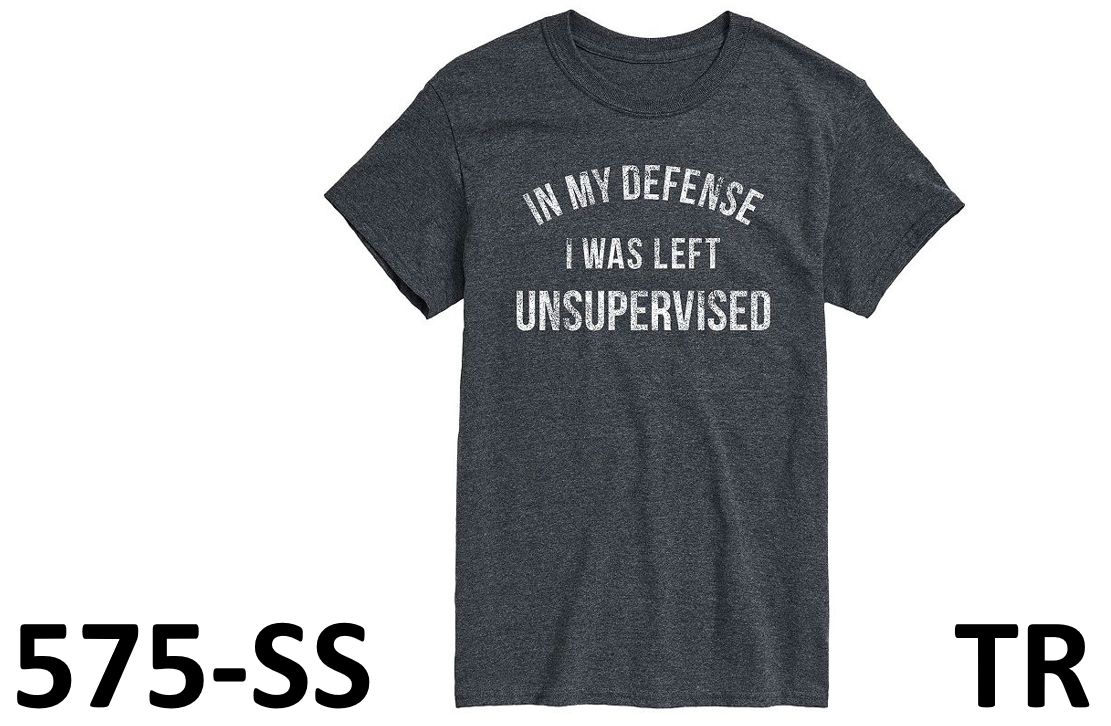 Big & Tall In My Defense Tee, Gray, Size 4XL