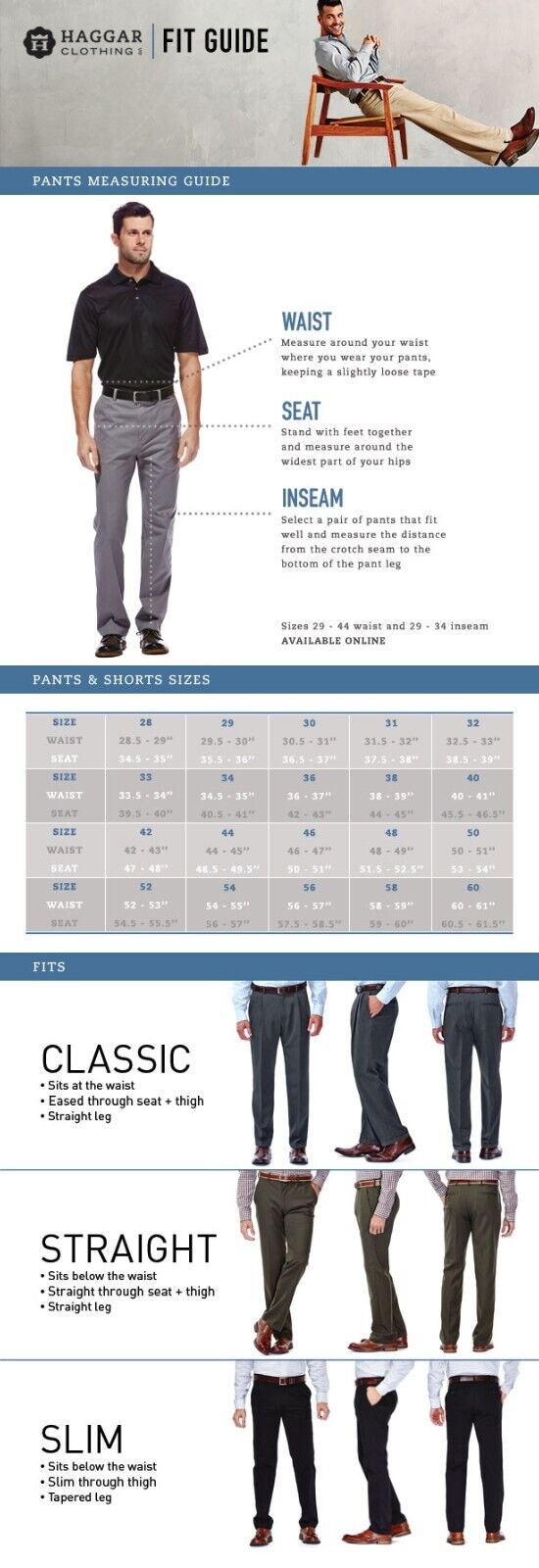 Big & Tall Haggar® Iron-Free Premium Khaki Classic-Fit Pleat Pants 42Wx29L