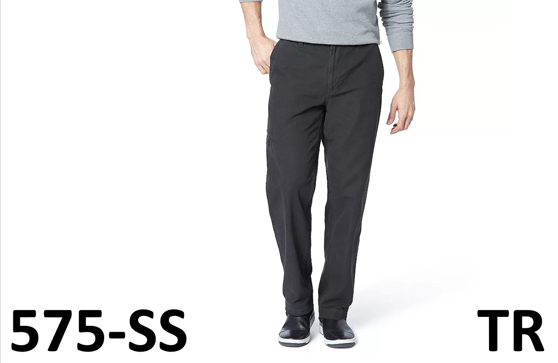 Men's Dockers® Comfort Cargo Classic-Fit Flat-Front Cargo Pants Charcoal 38Wx29L