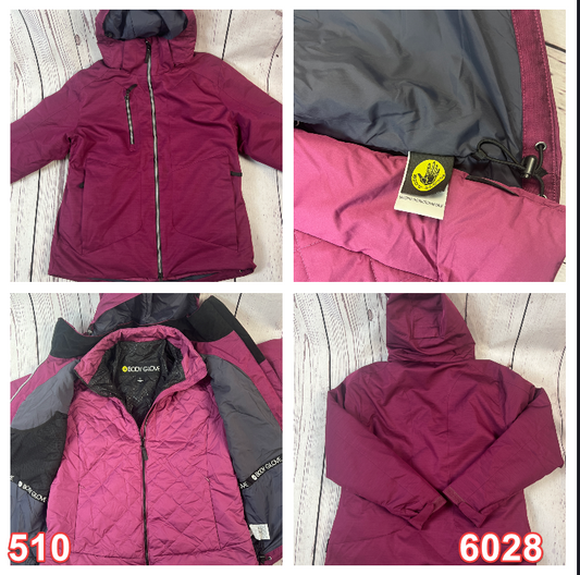 Body Glove Women's 3 in1 Softshell Ski Jacket Snow Jacket Hooded Winter Jacket L